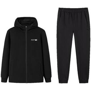 Anta men's hooded long-sleeved suit jacket and trousers