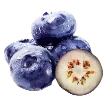 Freshly picked fresh blueberries large berries sweet and sour seasonal 4-8 boxes of fruit blueberries seasonal fruits