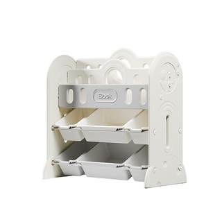 Habishu children's bookshelf toy storage storage rack