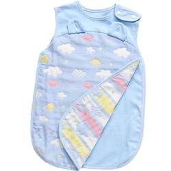 Baby newborn baby Class A pure cotton children's sleeping bag spring and autumn gauze thin section four-season universal anti-kick quilt summer