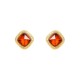 Saturday Fortune Earrings Women's S925 Silver Geometric Earrings High-end, Sweet and Fashionable 520 Gift for Girlfriend
