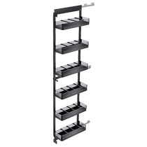 Kitchen Side Pull Basket Fridge Side High Cabinet Pull Basket Side Narrow Clip Slit Cabinet Zero Food Cabinet Cramp High Deep Size Monsters