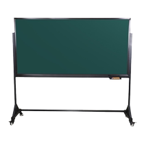 富鑫通移动黑板绿板儿童家庭用教学磁性办公室会议培训学校幼儿园可移动白板写字板教室商用带轮磁吸树脂黑板