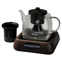 Rongshantangs new glass teapot teapot steaming teapot household automatic water supply electric ceramic stove teapot tea set