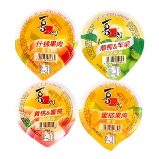 喜之郎200g霸气果肉果冻大碗整箱儿童休闲办公室解馋零食囤货送礼