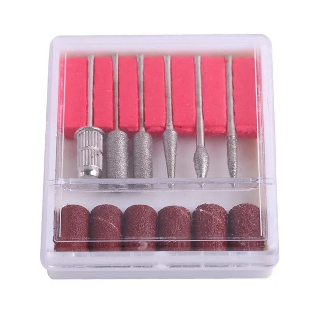 Electric universal drill bit polishing head of manicure unloading machine