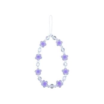 Frosted flower diy mobile phone lanyard banshidi