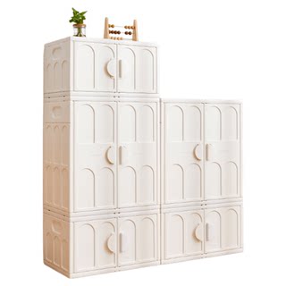 Live lunastory children's wardrobe baby storage