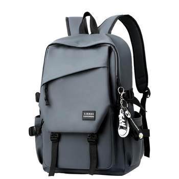 Men's casual large-capacity backpack, travel bag, lightweight computer bag, backpack, junior and high school student bag, female bag