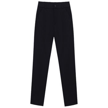 ກາງເກງ harem ປົກກະຕິສໍາລັບແມ່ຍິງ 2024 ພາກຮຽນ spring ແລະດູໃບໄມ້ລົ່ນດູໃບໄມ້ລົ່ນໃຫມ່ແອວສູງ slim straight pants suit professional ວ່າງແລະ versatile