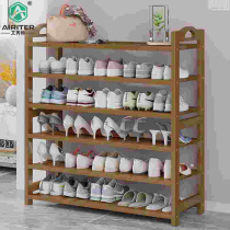 Armoire à chaussures Sous-portail Facile Maison Dormitory Articles de bambou Économie Type 2023 Nouvel espace provincial Multi-couches Contained Shoes Cabinet