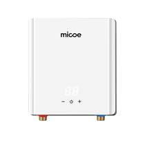 Four Seasons Muge Instant Hot Kitchen Treasure Small Kitchen Undercounter Water Heater Bathroom Instant Hot Water Treasure Bag Installation