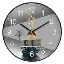 Fine Tunk New Silent Home Walling Clock Home Room Free Of Punch Fashing Minima Modern Modern Wall-mounted Wall