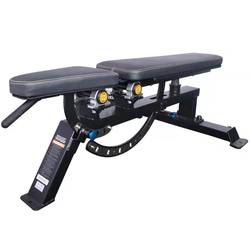 Adjustable multifunctional dumbbell bench commercial gym home men's bench press fitness chair abdominal muscle board bird flat bench