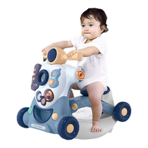 1 year old baby walker stroller toddler toy baby standing artifact learn to walk anti-o-leg anti-fall