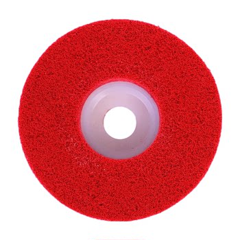 Fiber wheel angular stainless steel polished