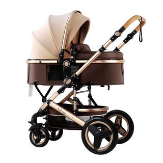 Bellico baby stroller can sit, lie down, light weight, two-way