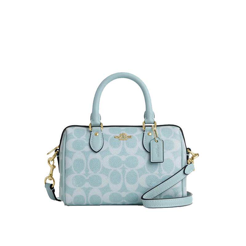Coach Official Outlet Women's Shoulder Crossbody Handbag Boston Bucket Bag CEY63