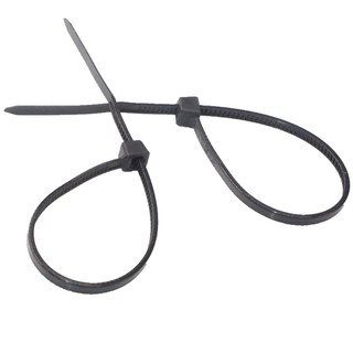 Add wing plastic self-locking nylon cable tie 4*200mm wire tightening buckle fixing seat strangled dog binding belt