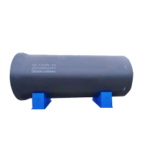 Ductile iron pipe water supply and sewage pipe k9dn150 200 300 400 500 600 ductile iron pipe 800