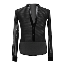 Also see Van Yu adult Latin Dance Mens Fan Fan Cover Costume National Standard Dance Coach V Coach Apparel ALW51