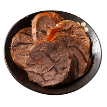 Low-fat ready-to-eat beef fitness reduced-fat beef tendon meat high-protein meal replacement food instant satiety without additives