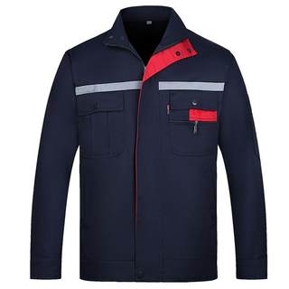 Spring and Autumn Suit Men's Welder Labor Insurance Clothing Customization