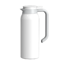 Full grid temperature display thermos kettle household thermos kettle 316 stainless steel tea bottle office large capacity thermos