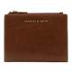 Short multi-card zipper coin wallet for women