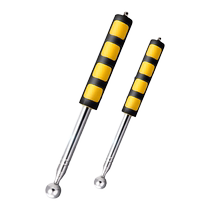 Deli empty drum hammer house inspection hammer thickening inspection hammer thickening acceptance rod knocking ceramic tile empty drum professional detection drum