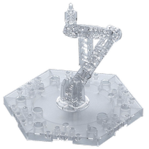 (Self-operated) BANDAI ACTION BASE 5 Gundam stand display transparent model toy figure