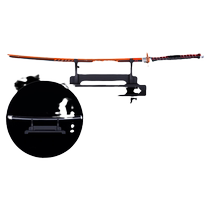 Demon Slayer: Kimetsu no Yaiba Nichirin Knife Metal Alloy Flame Pillar Kasumi Pillar Zenitsu Tanjiro CS Props Model Unsharpened