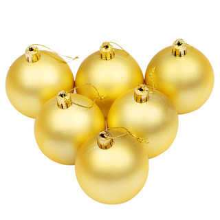 Golden christmas ball christmas decoration electroplated ball