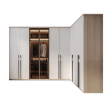 Oppein integrated cabinet custom home simple quartz stone countertop open kitchen stove cabinet integrated decoration