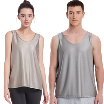 Shuihua Qingyang radiation protection clothing underwear vest 5G silver fiber male and female students and the elderly inner wear base station protective shielding