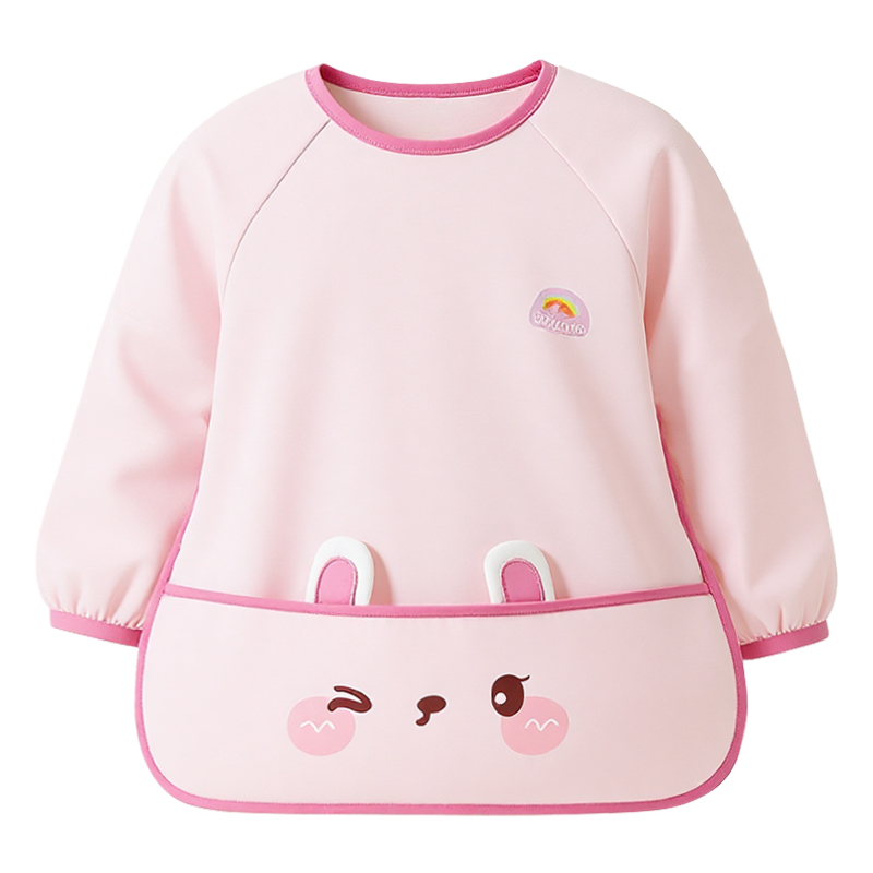 Baby eating smock waterproof and anti-dirty baby back-to-back dressing
