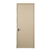 Zhibang Wooden Doors Simple Bedroom Doors Customized Home Interior Doors Soundproof Paint-Free Wooden Doors Prague Series