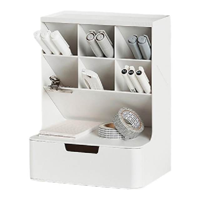 Korean sysmax storage box pen holder beauty storage