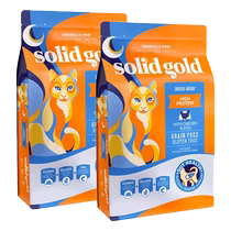 Expiration 24 12 SolidGold Gluten-Free Chicken Whole Cat Food 12 lbs*2 bags