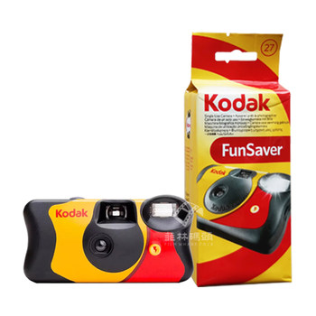 ກ້ອງຖ່າຍຟີມ Kodak Disposable Kodak FunSaver 800 27 ຮູບ ພ້ອມແຟລດ ອາຍຸ 24 ປີ 03