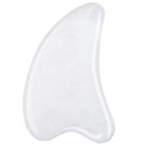 Purple Pearl Jade Facial Scraping Board Natural White Jade Beauty Salon Special Facial Lifting and Wrinkle Reduction Eye Care Tool