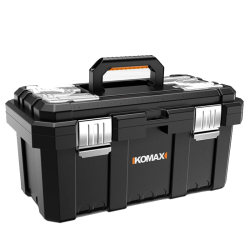 Germany Komax Hardware House Plastic Large Plastic Double -Opened Multifunctional Box Hardware Three -layer Toolbox