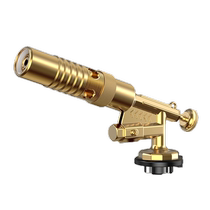German craft flamethrowing gun pure copper all-metal portable handheld cassette gas tank multi-functional singeing household