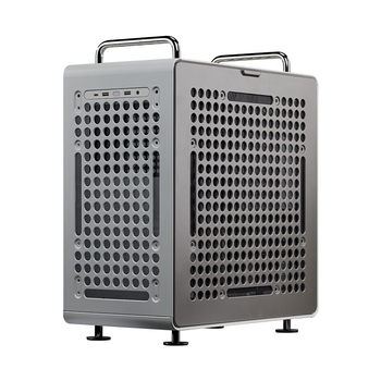 Cooler master coolfang 540 eatx mid-tower computer desktop case 60 water cooling radiator/tempered glass side panel