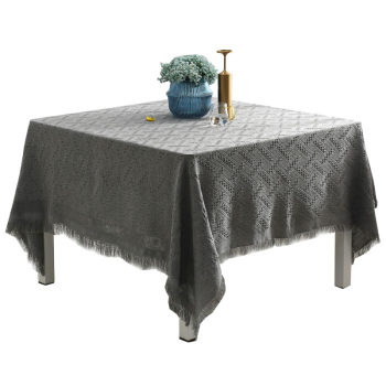 ສີແຂງແສງສະຫວ່າງ fabric tablecloth ຟຸ່ມເຟືອຍຮູບ ins ແບບ dining table ຕາຕະລາງກາເຟ tablecloth ເຮືອນ round table rectangular bedside table cover cloth