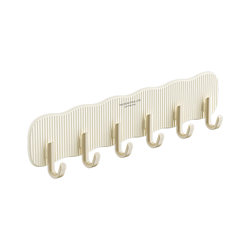 Strong Adhesive Hook, No Drilling Required, Heavy-Duty, for Hanging Clothes Behind Dormitory Doors, Bathroom, Toilet, a Row of Hooks for Hanging Bags, Traceless Sticker