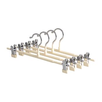 Trouser rack clip mark strong anti-slip stainless steel skirt clip