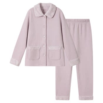 Shuya women's all-in-one velvet home clothes set
