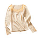 Can be worn outside and close-fitting inside, women's thickened thermal tops in autumn and winter, thickened heating fiber wool long-sleeved bottoming shirts