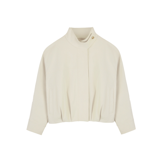 IC【三防】立领短款休闲夹克外套女2025新款春秋气质设计宽松上衣